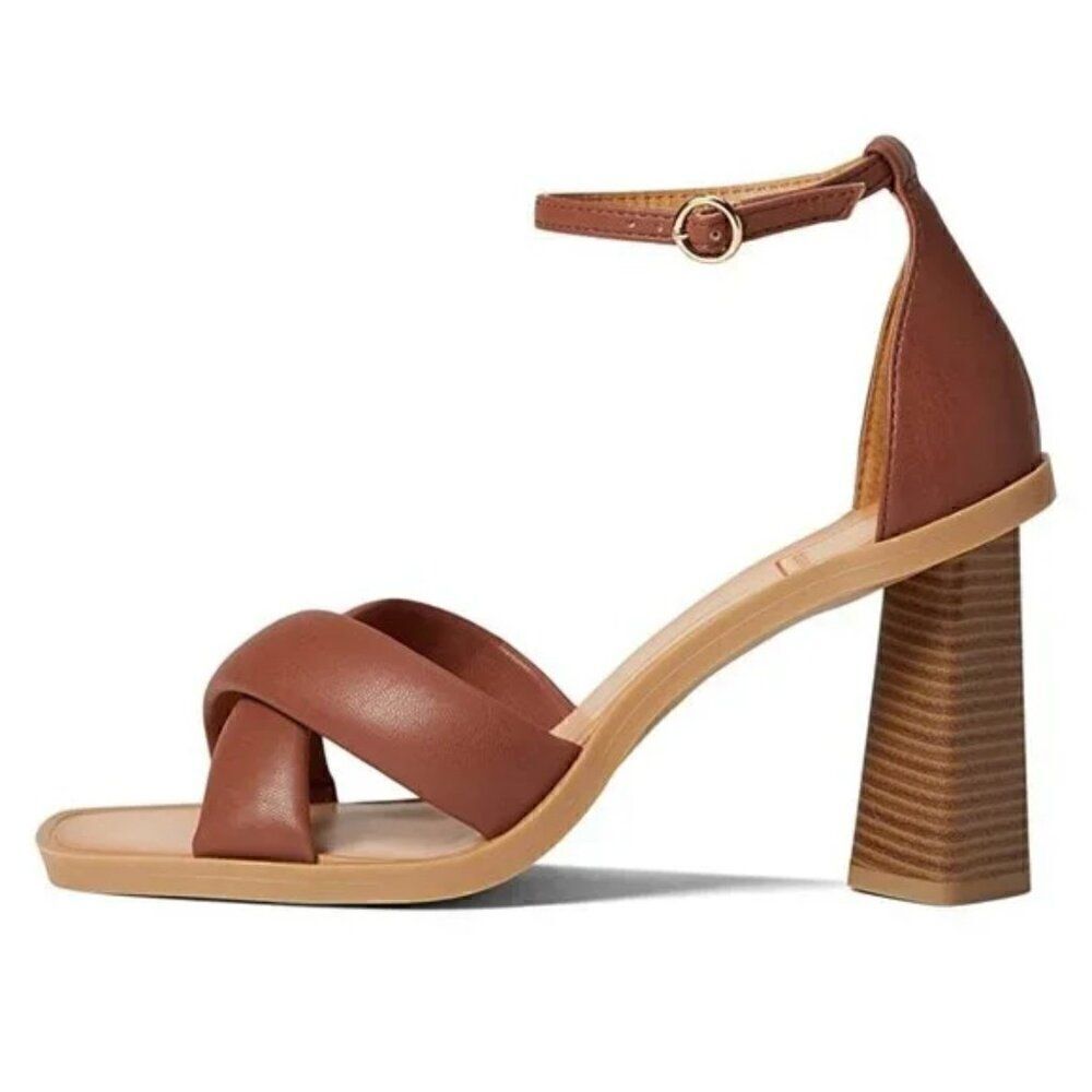 NIB Dolce Vita Sandals Flavia Dark Brown Stella Heels